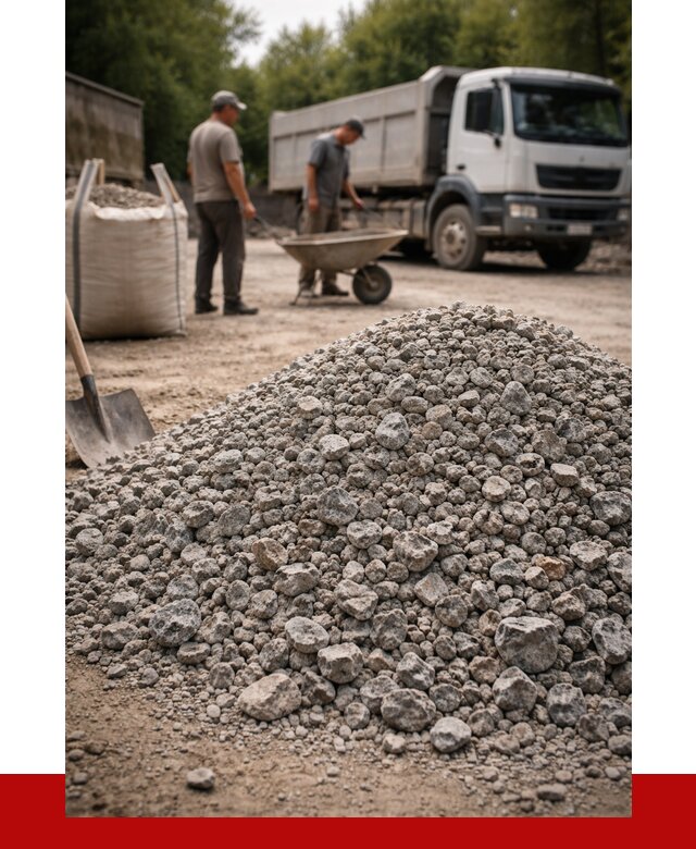 Гранитный щебень фракция 20-40 в Северодвинске от 3239 руб. ПРОНЕРУДСвр