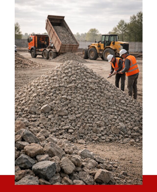 Гранитный щебень фракция 40-70 в Северодвинске от 2530 руб ПРОНЕРУДСвр