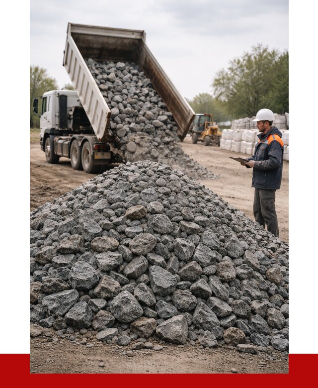 Гранитный щебень фракция 100-200 в Северодвинске от 4251 р. ПРОНЕРУДСвр