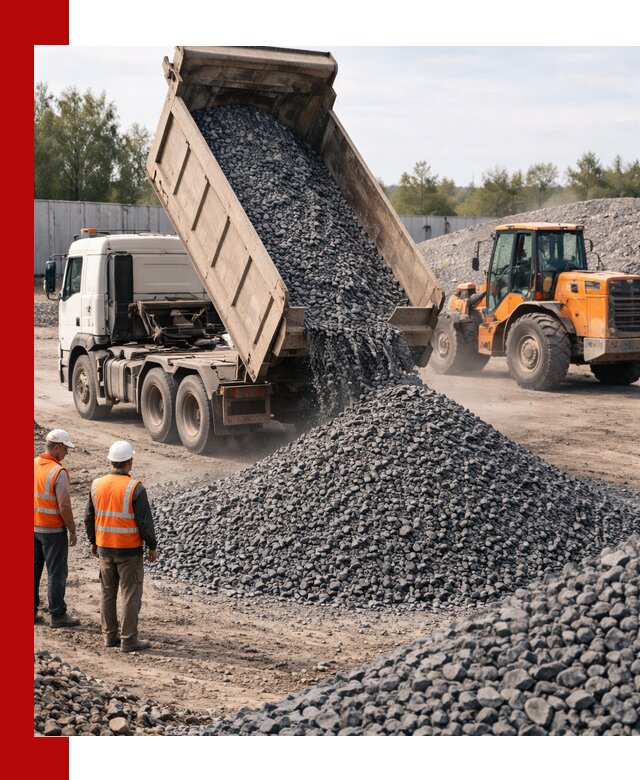 Доставка и продажа щебня габбро-диабаза в Северодвинске