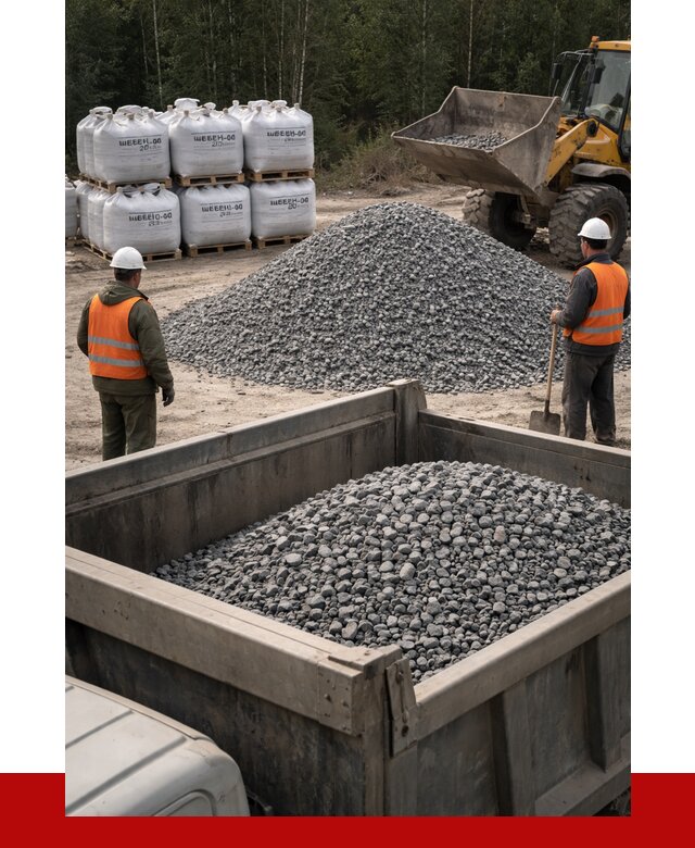 Щебень габбро диабаз 20-40 в Северодвинске от 3441 руб. | ПРОНЕРУДСвр