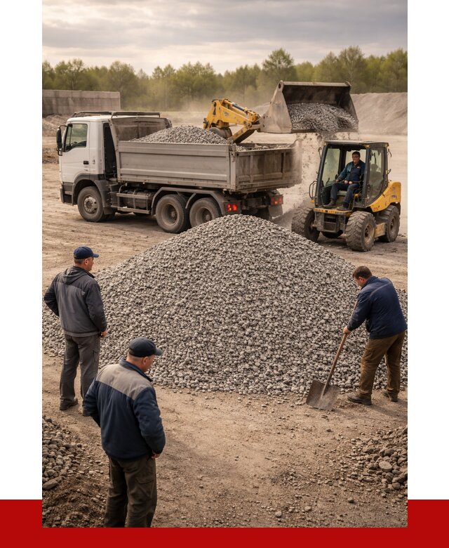 Гравийный щебень фракция 5-20 в Северодвинске от 2429 р. ПРОНЕРУДСвр