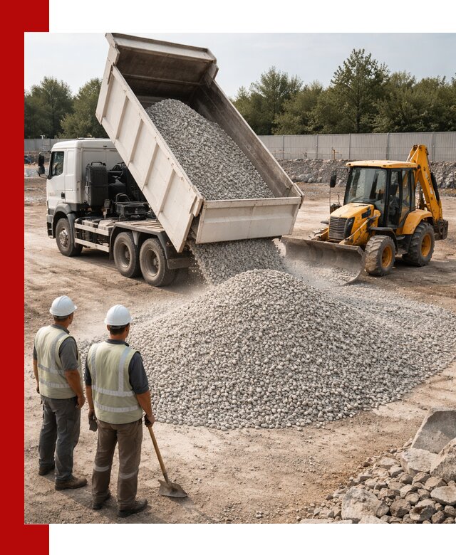 Купить известняковый щебень фракции 5–10 мм с доставкой в Северодвинске