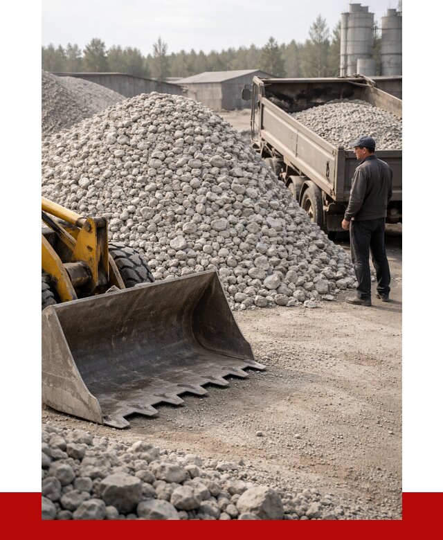 Известняковый щебень фракция 40-70 в Северодвинске от 4251 р. | ПРОНЕРУДСвр