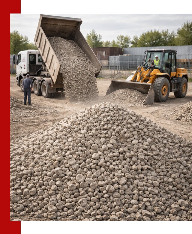 Доломитовый щебень фракции 20–41 с доставкой в Северодвинске