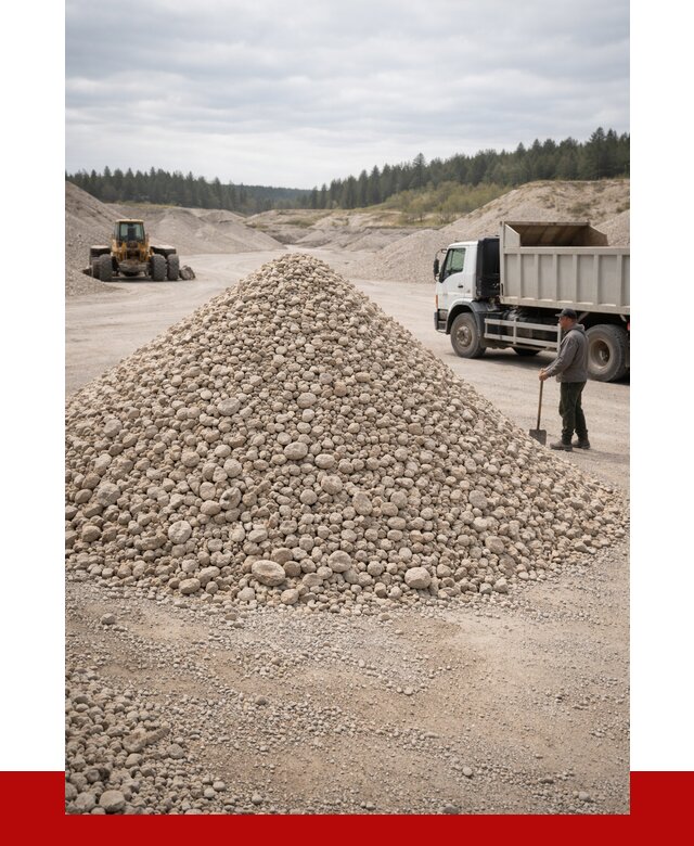 Доломитовый щебень фракция 40-70 в Северодвинске от 2834 | ПРОНЕРУДСвр