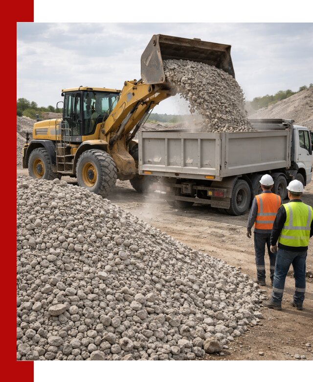 Доломитовый щебень фракция 40–71 доставка и продажа в Северодвинске