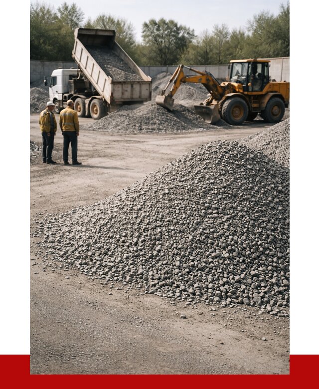 Вторичный щебень фр. 5-20 в Северодвинске от 1619 р. - ПРОНЕРУДСвр