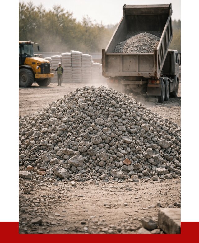 Вторичный щебень фракция 70-150 в Северодвинске от 1417 р. | ПРОНЕРУДСвр