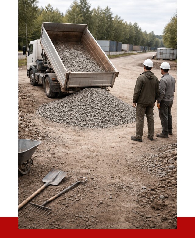 Бетонный щебень фракция 5-20 в Северодвинске от 3239 р., ПРОНЕРУДСвр