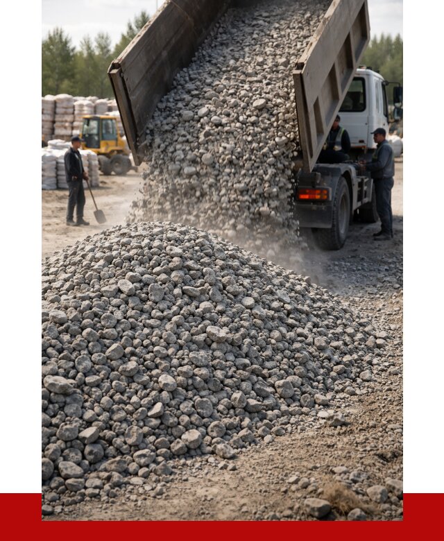 Бетонный щебень фракция 40-70 в Северодвинске от 1822 р. ПРОНЕРУДСвр