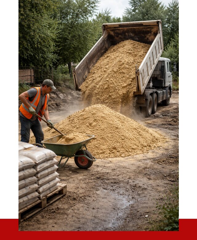 Купить песок с доставкой в Северодвинске от 1822 р. | ПРОНЕРУДСвр