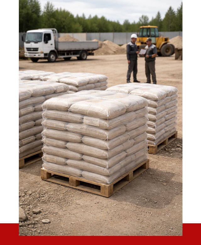 Карьерный песок в мешках в Северодвинске от 1215 р. - ПРОНЕРУДСвр