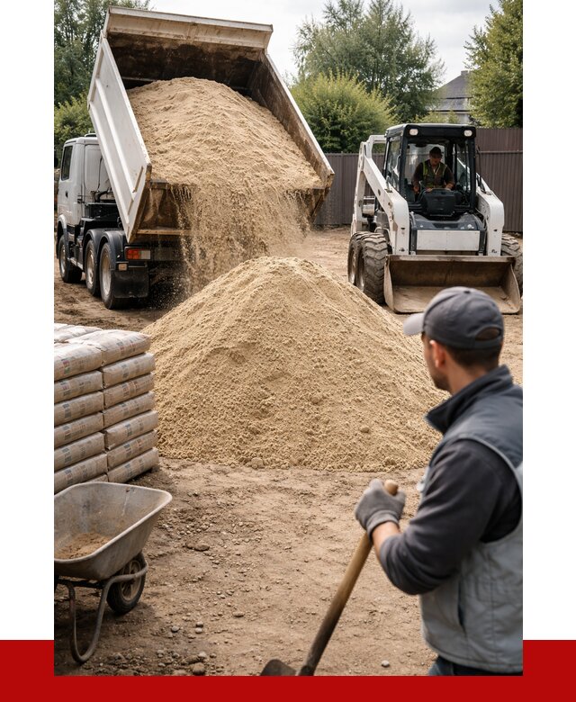 Мытый речной песок с доставкой в Северодвинске от 1468 р. | ПРОНЕРУДСвр