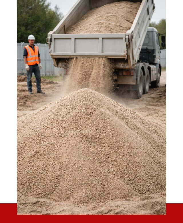 Купить сеяный песок с доставкой в Северодвинске от 2227 р ПРОНЕРУДСвр