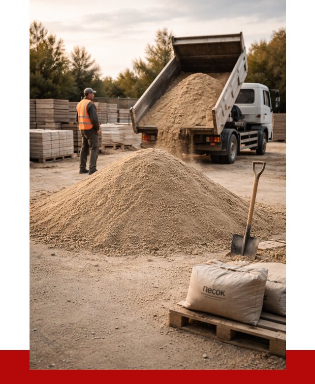 Купить сухой песок в Северодвинске с доставкой от 2429 р. | ПРОНЕРУДСвр