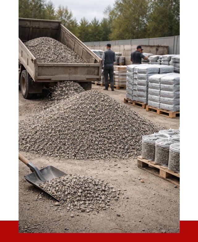 Гравий фракция 5-20 в Северодвинске купить от 2328 р. ПРОНЕРУДСвр