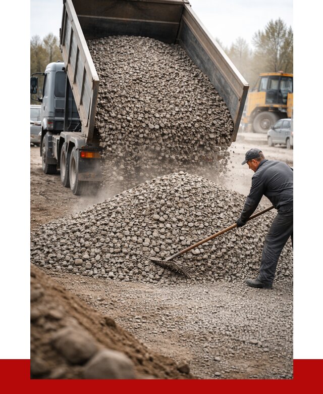 Гравий фракция 20-40 в Северодвинске от 2530 р. доставка | ПРОНЕРУДСвр