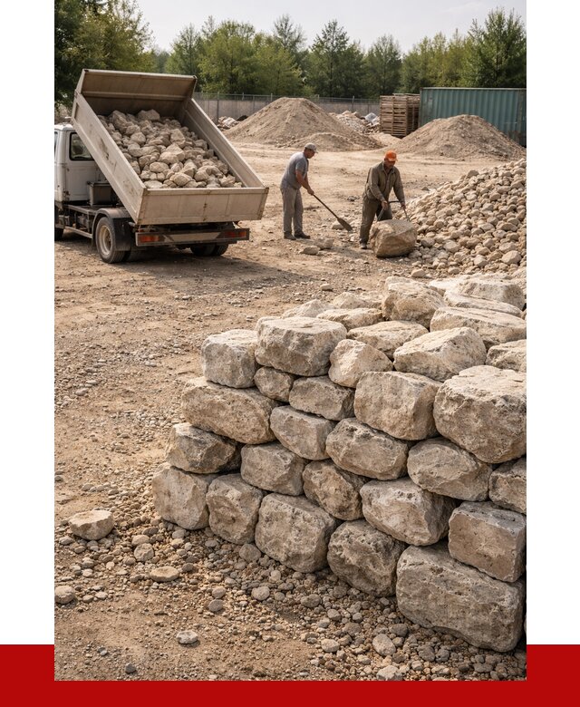 Бутовый камень известняковый в Северодвинске от 4251 р. | ПРОНЕРУДСвр