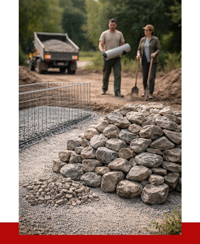 Камень для габионов фракция 100-200 в Северодвинске от 4858 р. | ПРОНЕРУДСвр