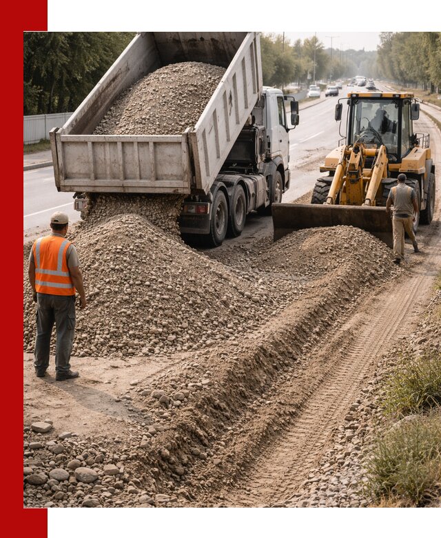 Опгс для устройства дорог и подсыпки в Северодвинске