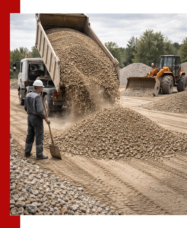 Доставка щпс С3 в Северодвинске самосвалами и бортовыми грузовиками