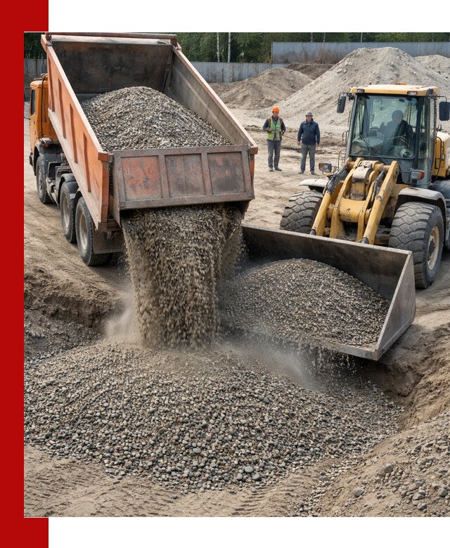 Доставка щпс С9 самосвалами по выгодным тарифам в Северодвинске