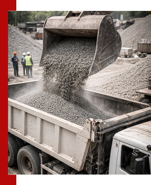 Отсев и крошка для строительства и дорожных работ в Северодвинске