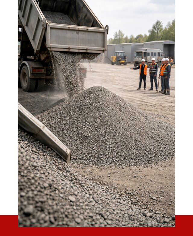 Гравийный отсев 0-5 в Северодвинске от 1215 р. с доставкой | ПРОНЕРУДСвр