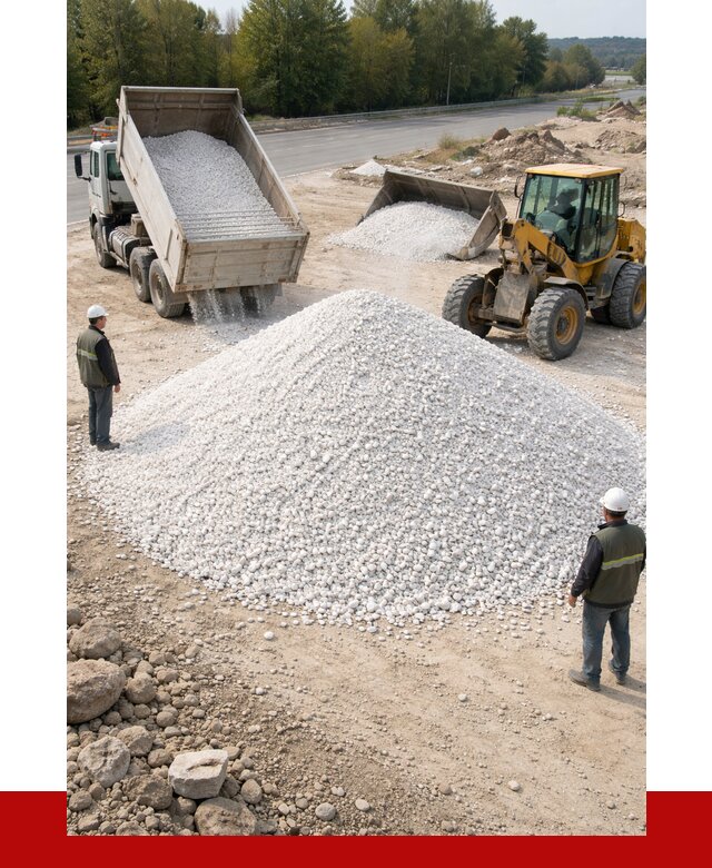 Белая мраморная крошка в Северодвинске от 4251 р. с доставкой | ПРОНЕРУДСвр