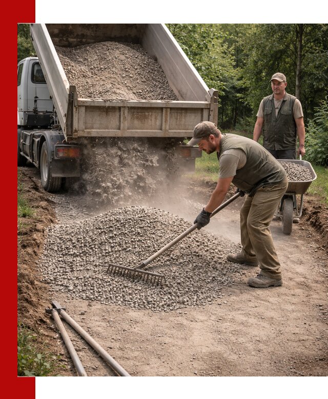 Каменная крошка для дорожек с доставкой в Северодвинске