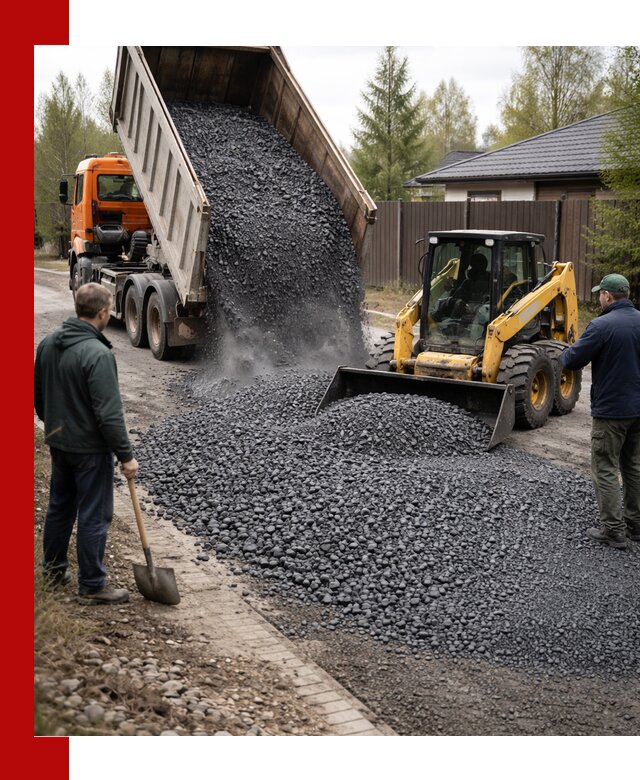 Крошка габбро с доставкой в Северодвинске для строительных работ