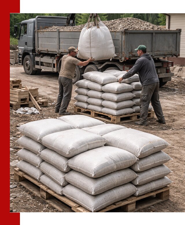 Керамзит в мешках с доставкой в Северодвинске от компании-поставщика