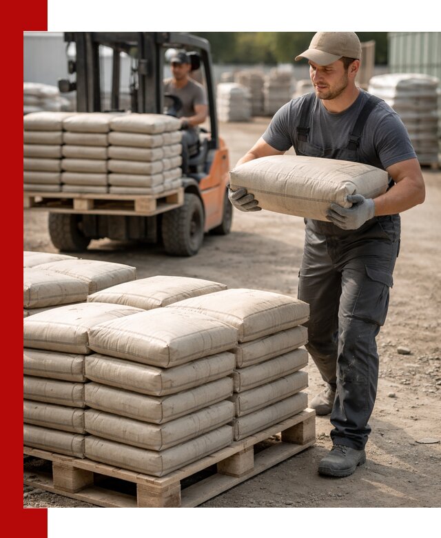 Доставка цемента в мешках оптом и в розницу в Северодвинске