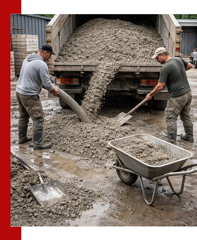 Цементно-песчаная смесь М150 доставка в Северодвинске