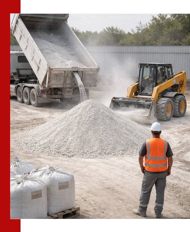 Доставка и продажа известняковой муки в Северодвинске