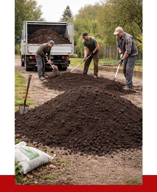 Купить землю для огорода в Северодвинске от 3239 р./куб | ПРОНЕРУДСвр