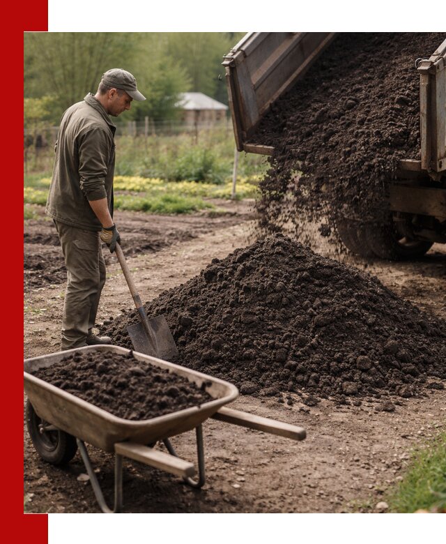 Доставка качественной земли для огорода в Северодвинске