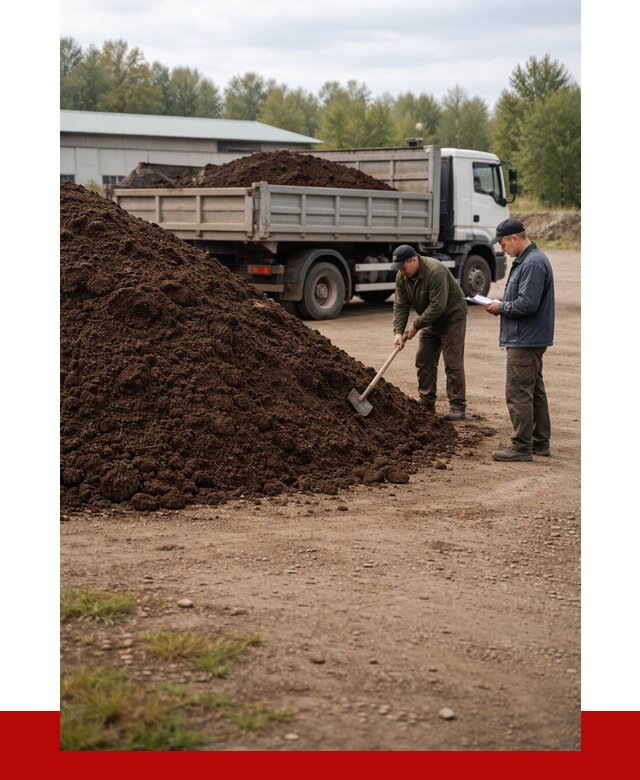 Кислый торф в Северодвинске с доставкой от 1215 р. за куб | ПРОНЕРУДСвр