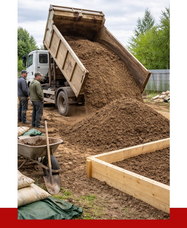 Торфо песчаная смесь в Северодвинске с доставкой от 1872 р. | ПРОНЕРУДСвр