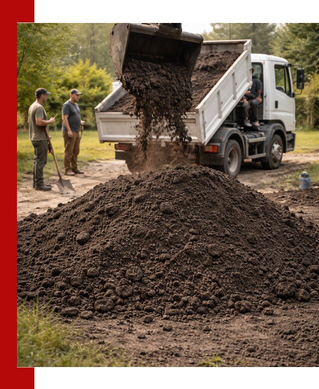 Доставка и продажа чернозема в Северодвинске оптом и в розницу