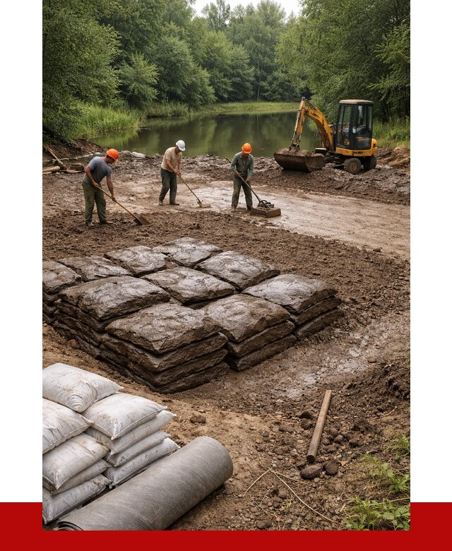 Купить глину для пруда в Северодвинске от 4554 р. с доставкой | ПРОНЕРУДСвр