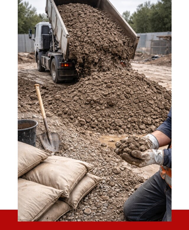 Купить глина для засыпки в Северодвинске от 1215 р. за куб | ПРОНЕРУДСвр