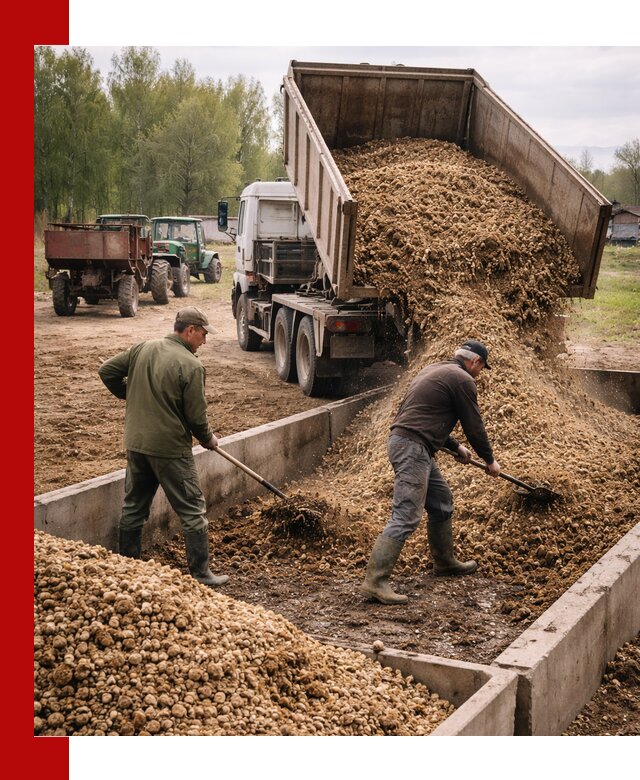 Куриный помет с доставкой в Северодвинске оптом и в розницу