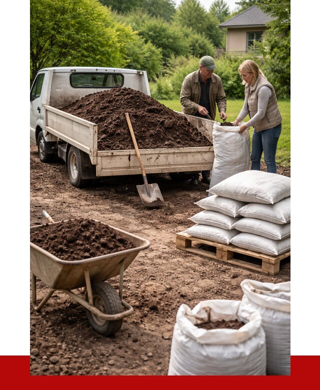 Перегной в мешках с доставкой в Северодвинске от 2227 р. | ПРОНЕРУДСвр