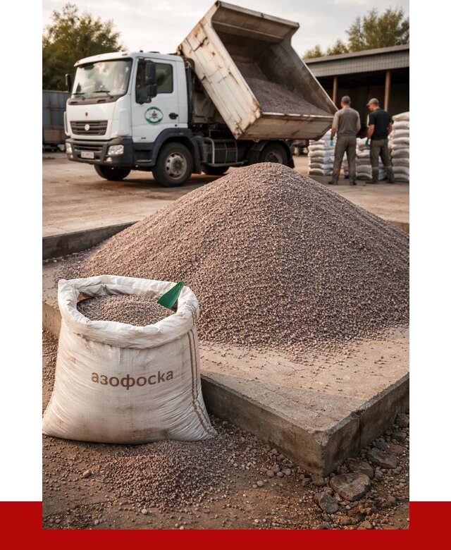 Купить азофоска в Северодвинске с доставкой от 1215 р. за куб | ПРОНЕРУДСвр