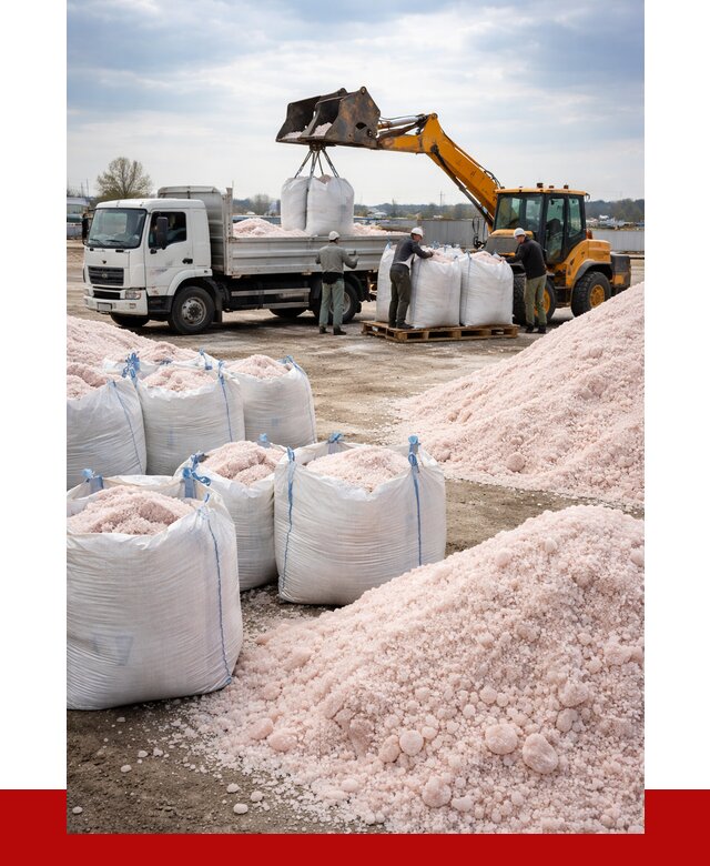 Калийная соль оптом с доставкой в Северодвинске от 6275 р. | ПРОНЕРУДСвр