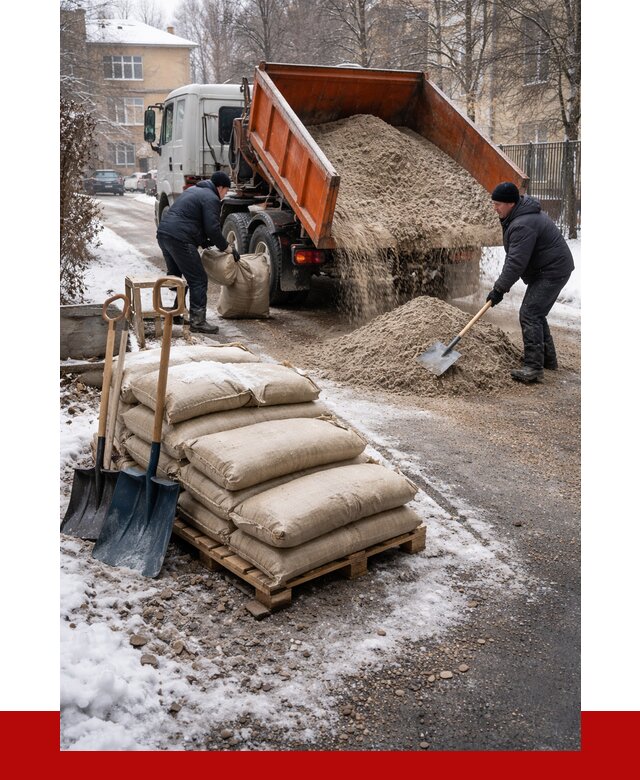Противогололедные материалы оптом в Северодвинске от 4251 р. | ПРОНЕРУДСвр