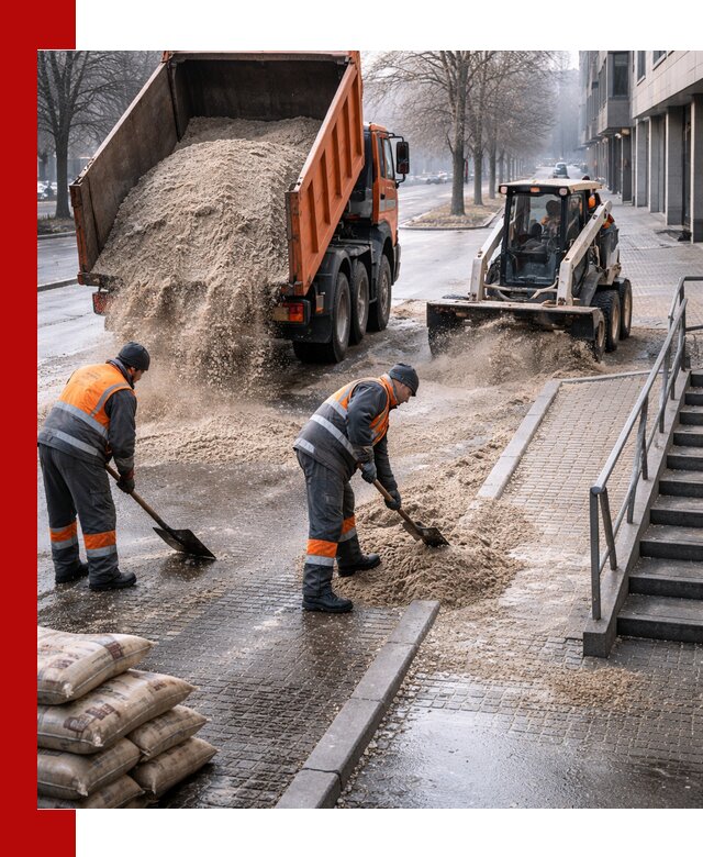 Поставка противогололедных материалов в Северодвинске