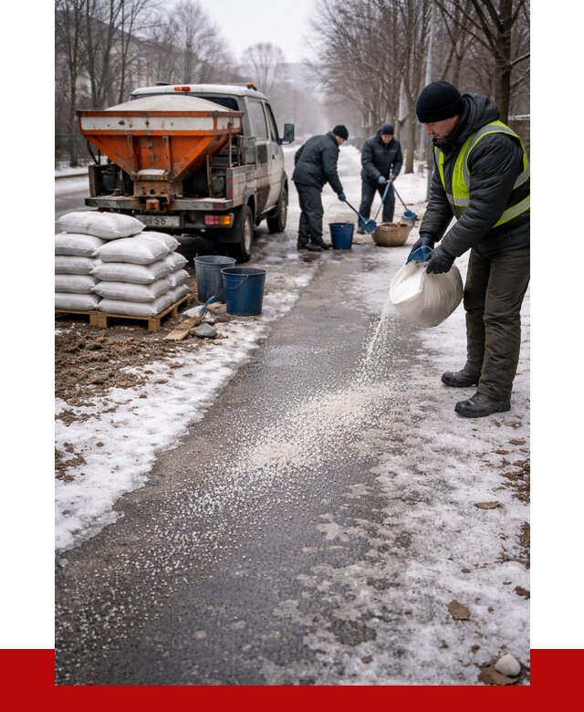 Реагент против гололеда в Северодвинске с доставкой от 4554 р. | ПРОНЕРУДСвр